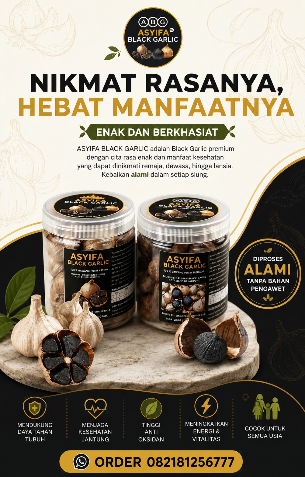 Produk Asyifa Black Garlic