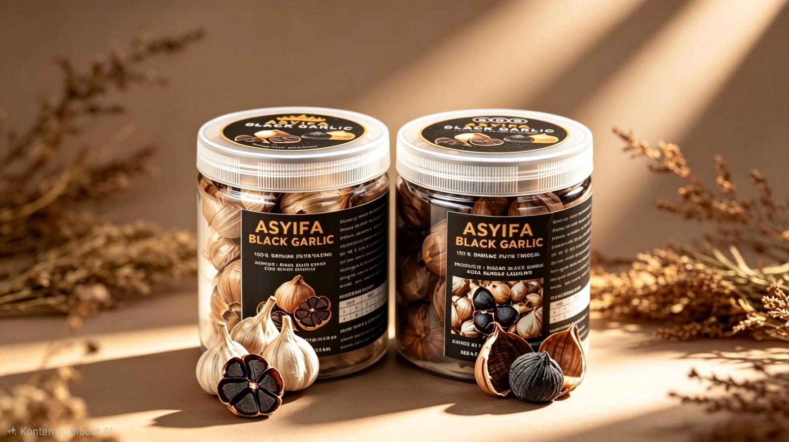 Asyifa Black Garlic jars